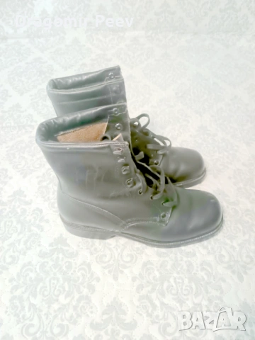 Военни Кубинки – „Стария модел“ - Габрово запазени Шити и лепени, снимка 3 - Мъжки боти - 54170238