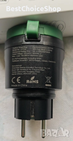 2бр. WiFi външен контакт IP44 водоустойчив измервател на мощността – съвместим с Alexa, снимка 6 - Друга електроника - 53882844