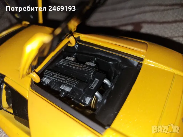 Метална количка Lamborghini Mursielago, снимка 6 - Колекции - 48580177