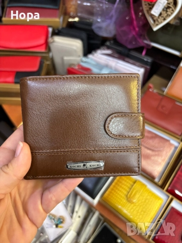 Мъжко портмоне естествена кожа, снимка 2 - Портфейли, портмонета - 52371344