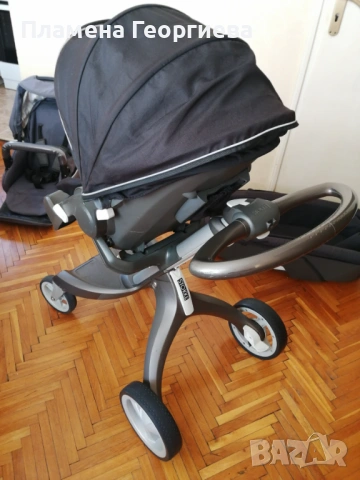 Детска количка STOKKE XPLORY 3 в 1 , снимка 13 - Детски колички - 50928020