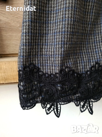 Зимна елегантна рокля с дантела , снимка 4 - Рокли - 52062086