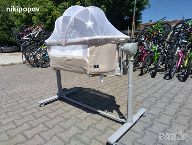 CANGAROO Легло люлка C`est la vie бежов, снимка 7 - Детски люлки - 53569023