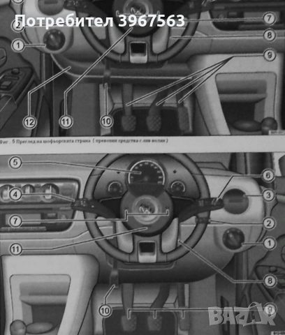 Книга,,Упътване за VW UP,,на български ез.