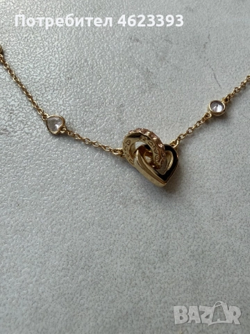 Златен гердан Coach, снимка 3 - Колиета, медальони, синджири - 52429037