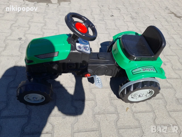 PILSAN Трактор Active 07314 зелен, снимка 9 - Детски велосипеди, триколки и коли - 53564608