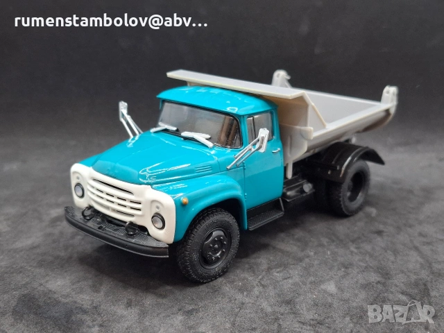 ЗиЛ 130 ММЗ 555 - самосвал, Наши грузовики, 1:43, Нов