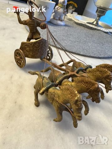 Римска колесница , снимка 8 - Антикварни и старинни предмети - 46417889