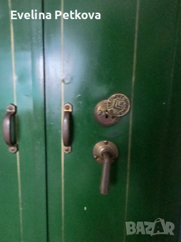 Масивен стар сейф/каса, снимка 4 - Антикварни и старинни предмети - 54279074