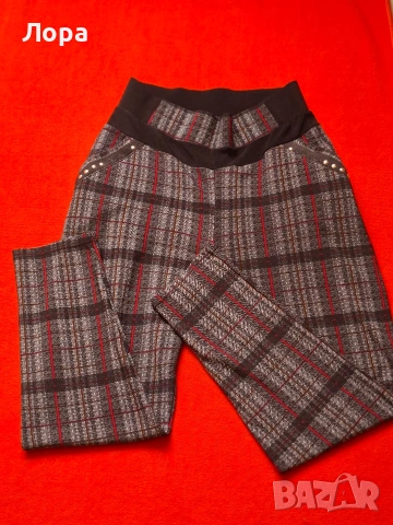 Дамски еластичен панталон , снимка 4 - Панталони - 54119861