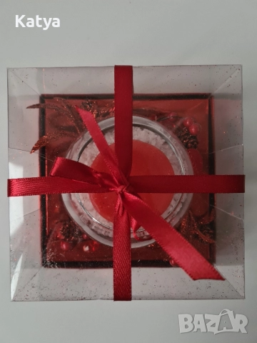 Коледен свещник / коледна декорация, снимка 5 - Декорация за дома - 52351310