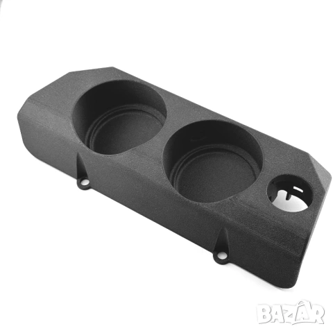 BMW E30 Двоен държач за чаши с отвор за 12V, снимка 4 - Части - 53085592