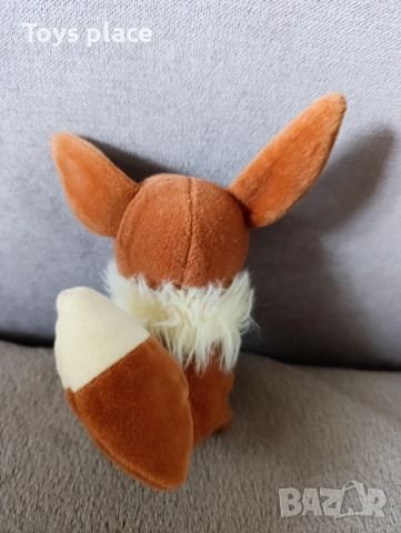 РЯДКА ВИНТИДЖ ПЛЮШЕНА ФИГУРКА NINTENDO POKEMON EEVEE ОТ 1998 Г, снимка 4 - Колекции - 52438485
