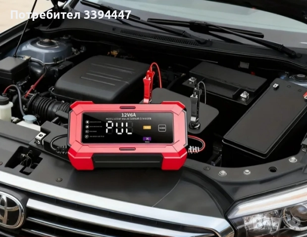 зарядно за акумулатори 12 волта 6/8/10 А 