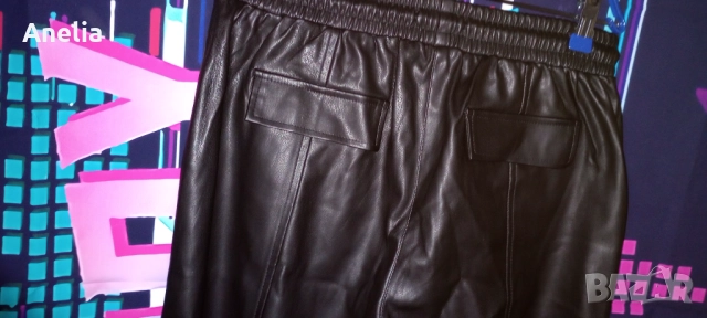 Дамски Кожен Панталон ЛУКС М Л ХЛ, снимка 7 - Панталони - 52558877