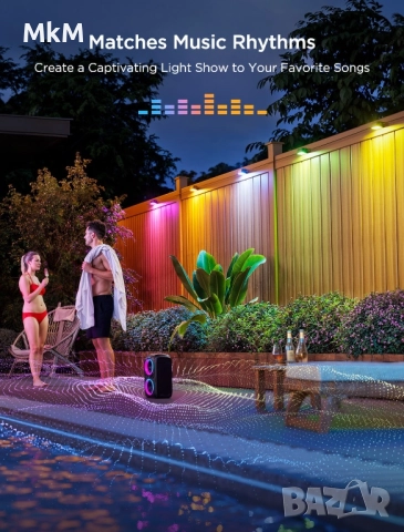 Govee 6 Lights Govee Outdoor Deck Lights, снимка 5 - Лед осветление - 52368703