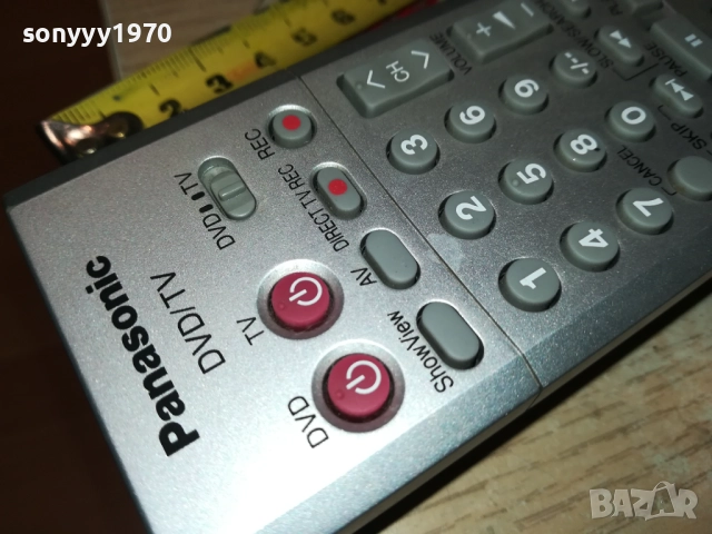 PANASONIC DVD/TV REMOTE-ВНОС SWISS 2811251940, снимка 6 - Дистанционни - 52577767