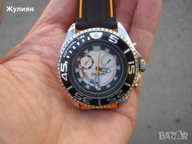 КОЛЕКЦИОНЕРСКИ ЧАСОВНИК JIM BEAM CHRONOGRAPH , снимка 15 - Антикварни и старинни предмети - 46405280