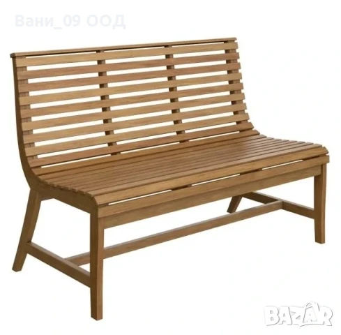 Градинска пейка от акациева дървесина