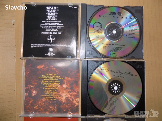 Компакт дискове на-Jimmy Page–Outrider/Collection/Everything I Do Is Wrong/It's A Bloody Lif, снимка 3 - CD дискове - 39331239