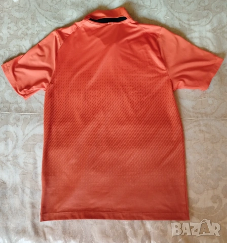 тениска Nike- Golf- dri fit-размер M- оранжев, снимка 4 - Тениски - 53850942