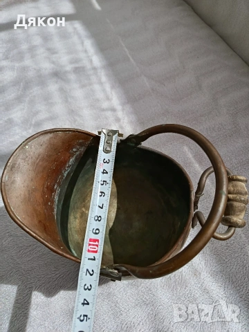 Медна кана , снимка 5 - Антикварни и старинни предмети - 53922276