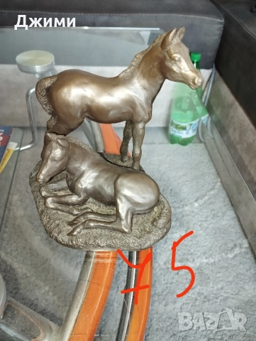 различни бронзови статуетки на коне, снимка 15 - Антикварни и старинни предмети - 47643129