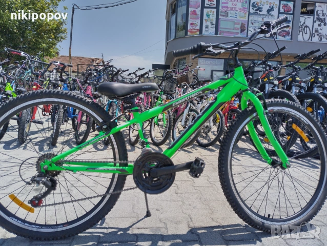 BG Велосипед 26" CYBER зелен, снимка 12 - Велосипеди - 54261208