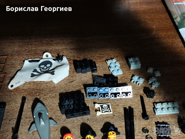 Лего 6261 lego pirates raft raiders 1992 г, снимка 4 - Конструктори - 53434848