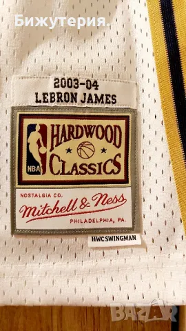 Мъжки баскетболен потник на James Lebron 2003-2004, снимка 11 - Спортни дрехи, екипи - 46855003