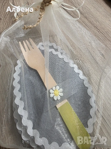 великденски салфетки за прибори, снимка 3 - Декорация за дома - 53877963