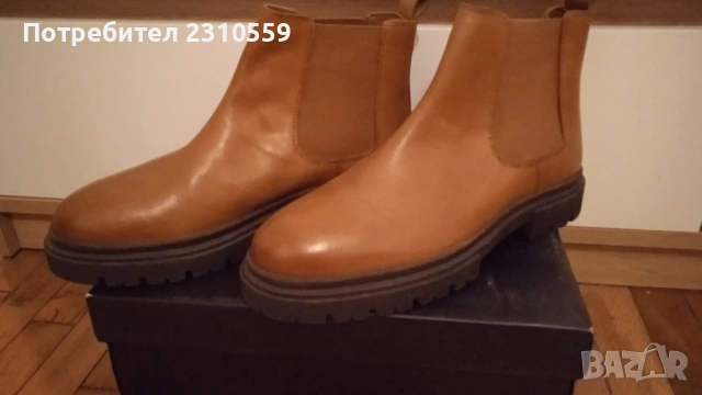 Боти - естествена кожа, снимка 2 - Мъжки боти - 53395832