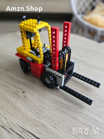 LEGO Technic 8843 Technic Fork-Lift Truck камион с вилочен повдигач Vintage Lego set, снимка 3 - Колекции - 45893727