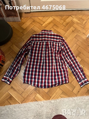 Червено бяла риза, снимка 2 - Ризи - 52966086