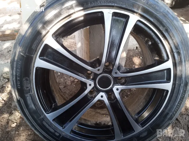 Лети джанти с гуми за BMW, снимка 11 - Гуми и джанти - 50320859