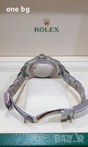Rolex Yacht Master Silver platinum, снимка 12 - Луксозни - 53459614