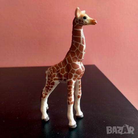 Колекционерска фигурка Schleich Жираф Baby Giraffe McDonalds Happy Meal Toy  2021, снимка 4 - Колекции - 46416593