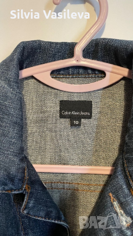 Дънково яке Calvin Klein, снимка 2 - Детски якета и елеци - 44939108
