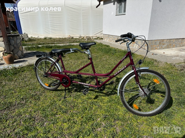 немски тандем велосипед "Schauff Rothenburg", снимка 2 - Велосипеди - 53839268