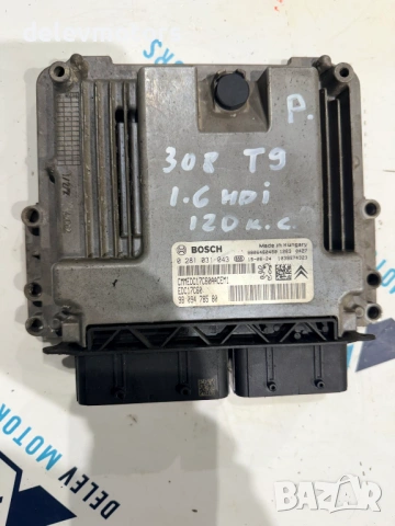 0281031043 / 9806460480 / EDC17C60 / 9809478580 ECU компютър за двигател от Peugeot 308 SW комби (T9