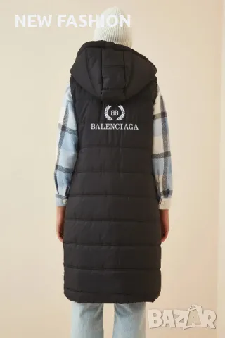 Дамски Дълъг Елек BALENCIAGA , снимка 3 - Елеци - 47266830