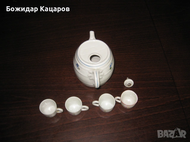 Стар български порцелан. Цена- 12 евро.Пращам по Еконт., снимка 5 - Сервизи - 53092917