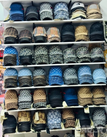 шапки с козирка gucci prada louis vuitton philipp plein , снимка 9 - Шапки - 51678361