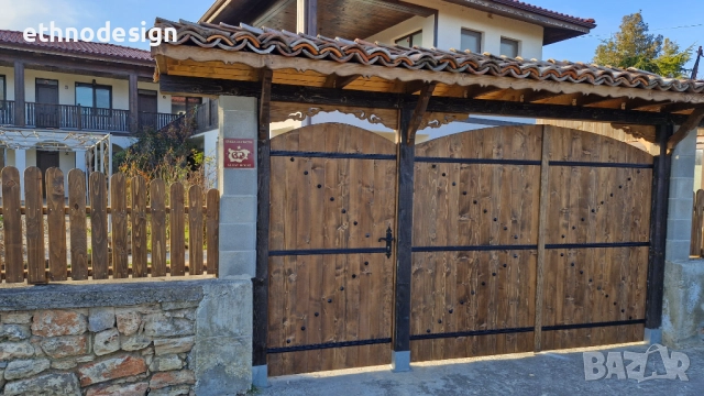 Изработвам дървени парапети, огради, порти, облицовки, декорация от дърво, снимка 18 - Дърводелски услуги - 37965533