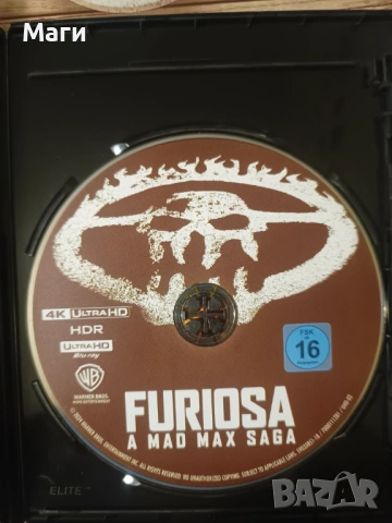 Furiosa: A Mad Max Saga (Фюриоза: Сага за Лудия Макс) 4K Ultra HD + Blu-Ray disc/ без Бг субтитри , снимка 2 - Blu-Ray филми - 53988885
