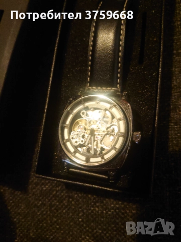 Автоматичен ,самонавивен часовник със кожена каишка., снимка 13 - Мъжки - 52179594