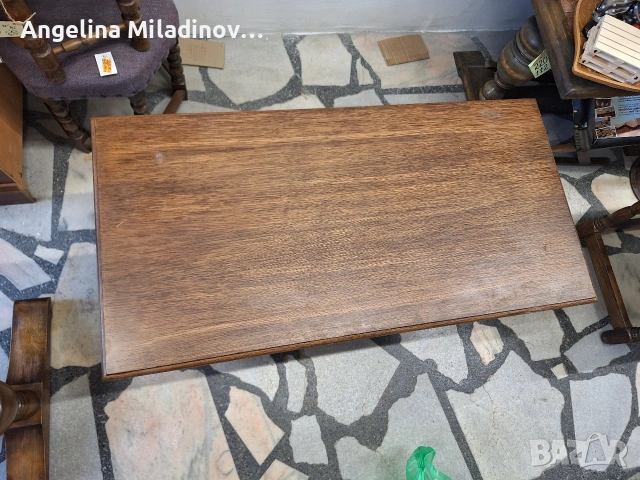 Винтидж маса за всекидневна , снимка 3 - Маси - 53987500