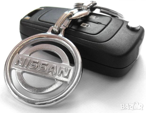 Автомобилен метален ключодържател / за Nissan Нисан / стилни елегантни авто аксесоари
