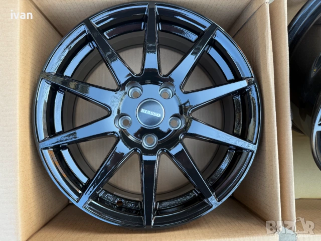 4 бр. чисто нови алуминиеви джанти BIASSO 16'' 5x112 , централен отвор 66.6 , ET22, 6.5J, снимка 4 - Гуми и джанти - 53039901