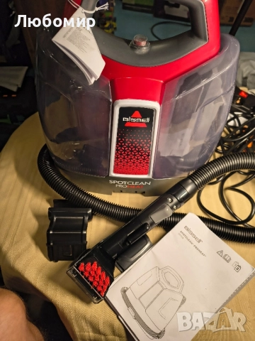 Перяща прахосмукачка Bissell SpotClean ProHeat 

, снимка 3 - Прахосмукачки - 51807397
